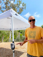 Load image into Gallery viewer, Fathers Day Gift. Pop Up Tent Canopy Drink Holder.  Pop Up Tent Drink Holder. Beverage holder for the pop up tent.