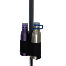 Load image into Gallery viewer, Pop up tent and pop up canopy drink holder. Fits most cans, bottles, and thermos.  Pop up tent drink holder, pop up canopy beer holder.