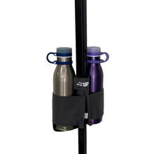 Load image into Gallery viewer, Pop up tent and pop up canopy drink holder. Fits most cans, bottles, and thermos.  Pop up tent drink holder, pop up canopy beer holder.