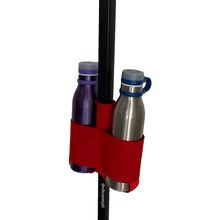 Load image into Gallery viewer, Pop up tent and pop up canopy drink holder. Fits most cans, bottles, and thermos.  Pop up tent drink holder, pop up canopy beer holder.